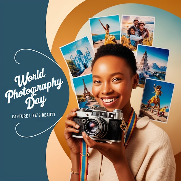 World Photography Day event illustration