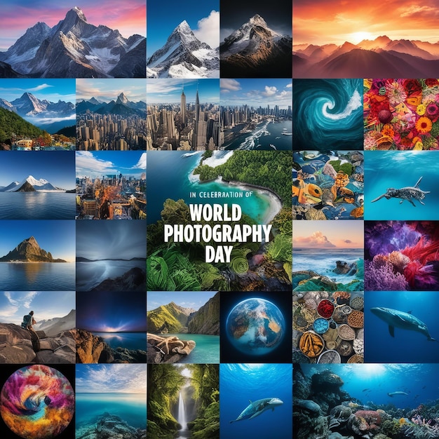 World Photography Day A Kaleidoscope of Nature and Culture