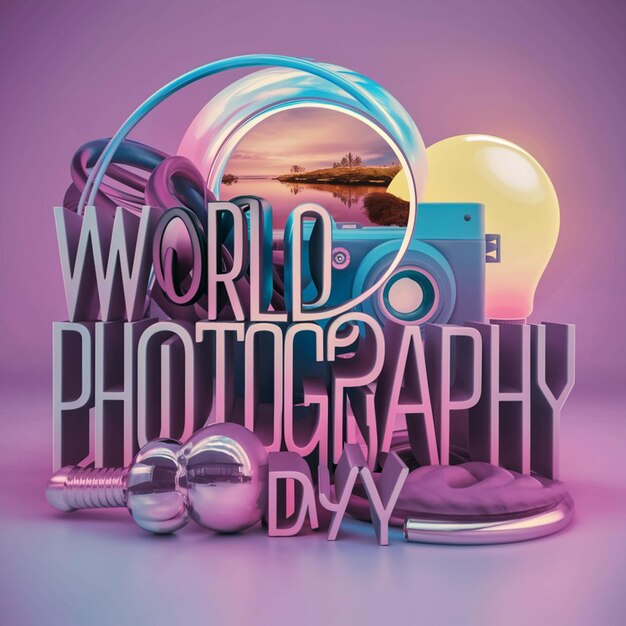 Photo world photography day social media post template design for you