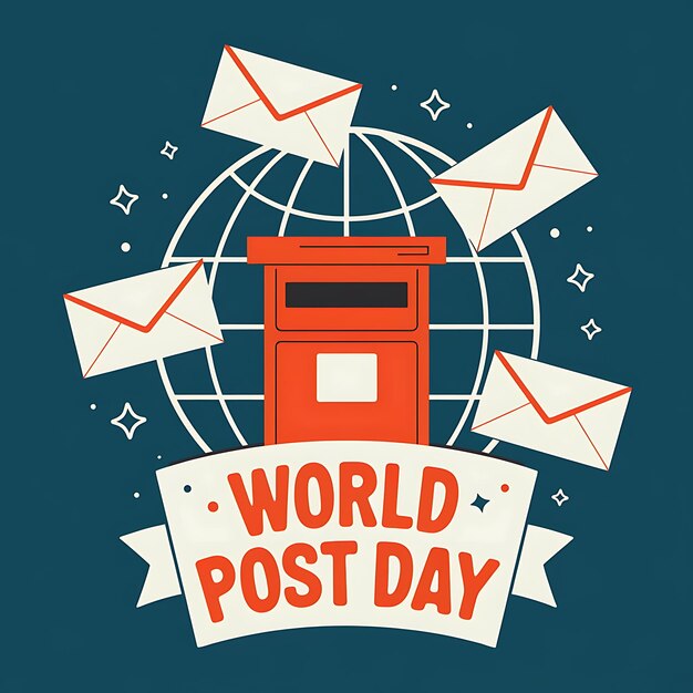 Photo world post day social media post