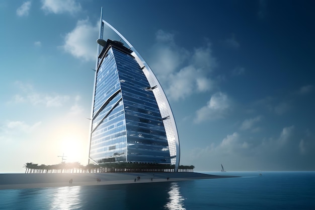 The world's tallest building is the burj al arab.