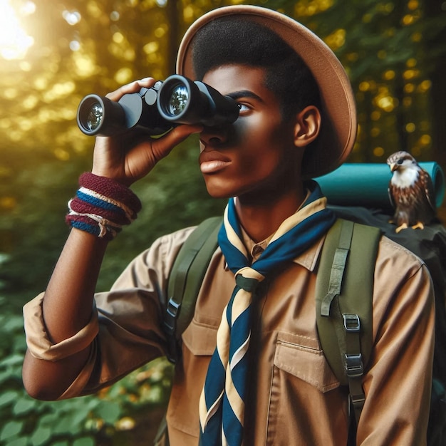 World Scout Scarf Day HD Image