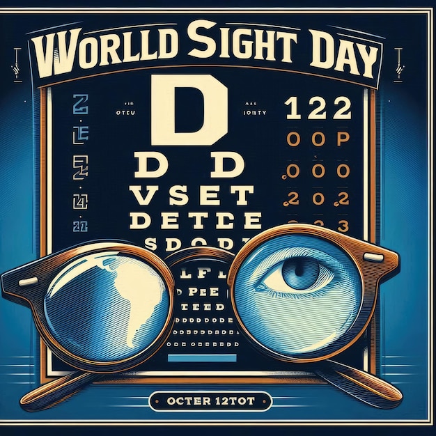 Photo world sight day a global event dedicated to raising awareness about vision impairment