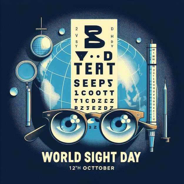 Photo world sight day a global event dedicated to raising awareness about vision impairment