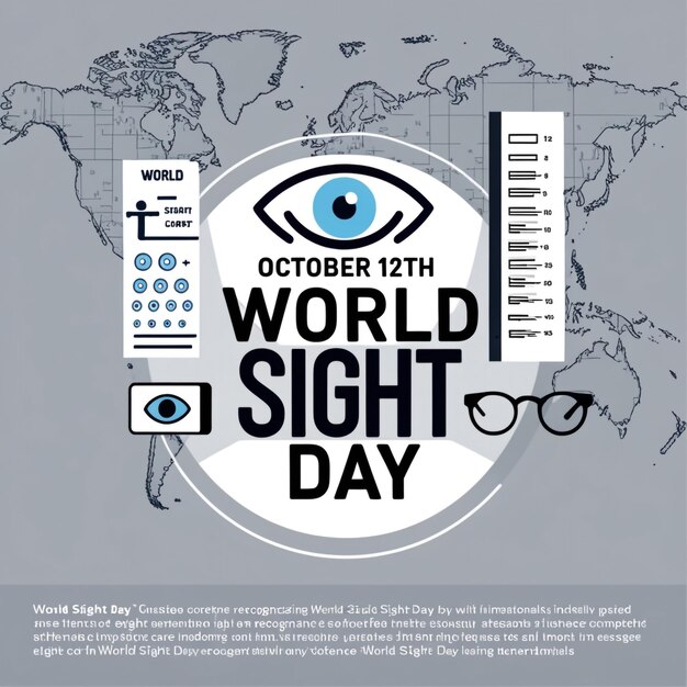 Photo world sight day a global event to raise awareness about vision impairment