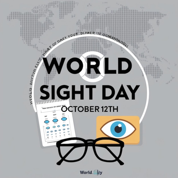 Photo world sight day a global event to raise awareness about vision impairment