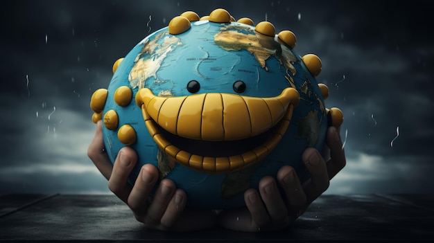 World smile day October 6th Generative AI