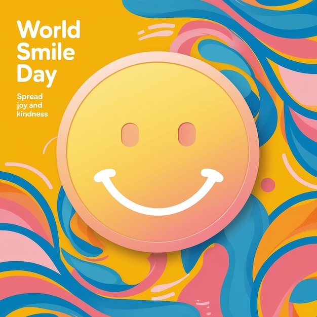 World Smile Day social media post