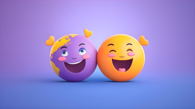 World smiley day happy face