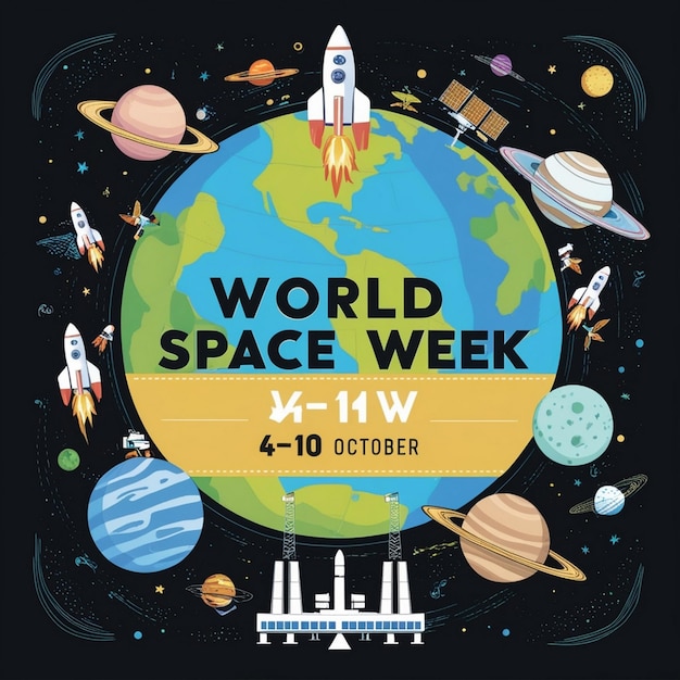 Photo world space week 2024 october 4th10th events and celebrations