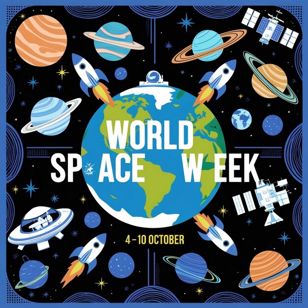 Photo world space week 2024 october 4th10th events and celebrations