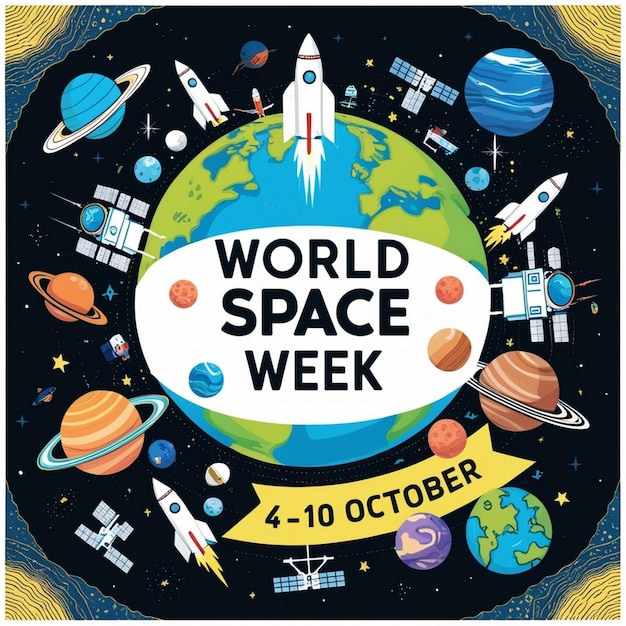 Photo world space week 2024 october 4th10th events and celebrations