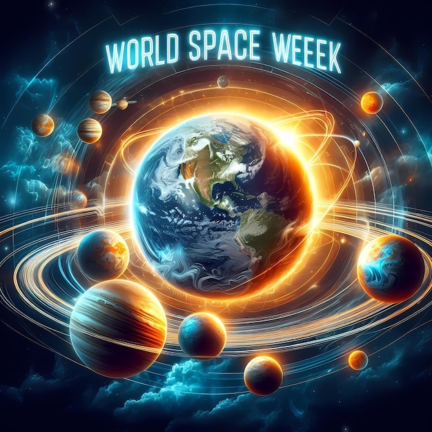 World Space Week 4k wallpaper HD wallpaper