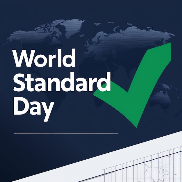 World Standards Day Welcome Banner Illustration Template