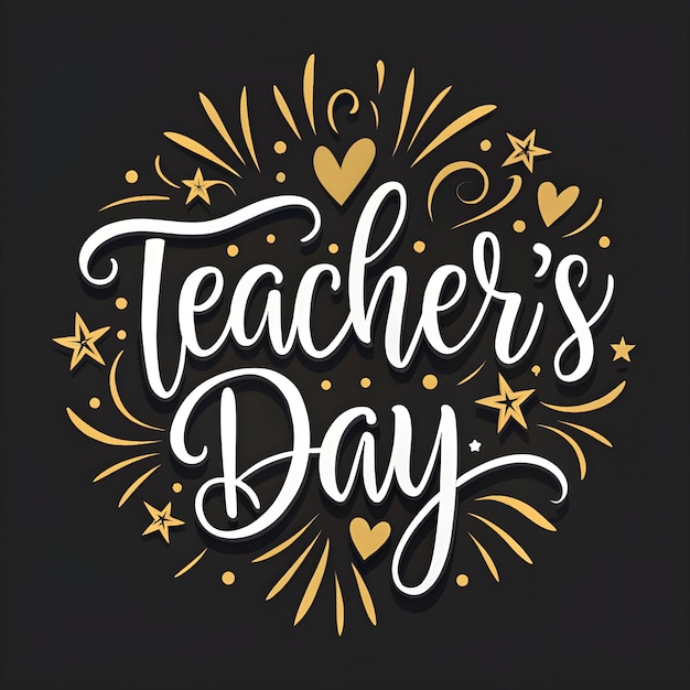 World teachers day concept with realistic background