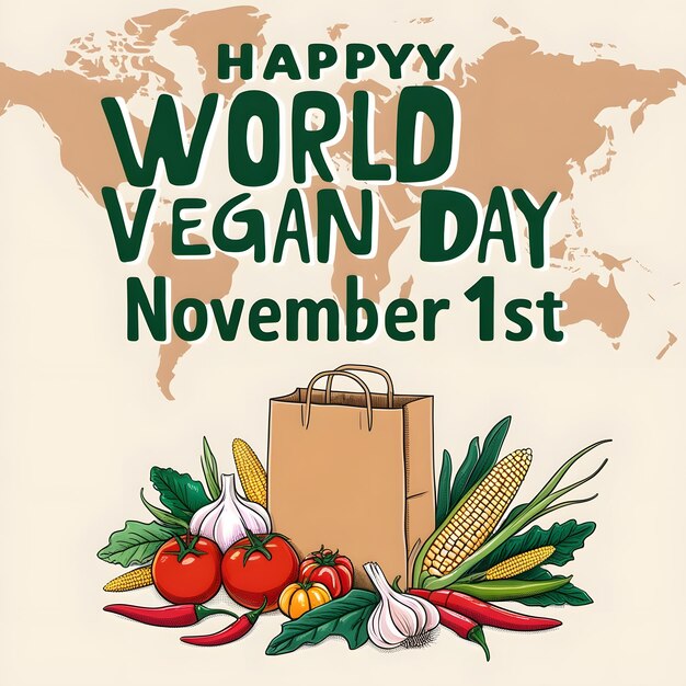 Photo world vegan day on november 1st