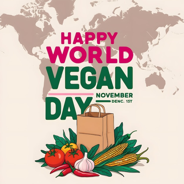 Photo world vegan day on november 1st