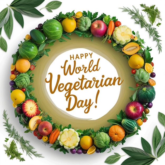 world vegetable day vegetable on the world fresh vegetable vegan day world food day concept 05