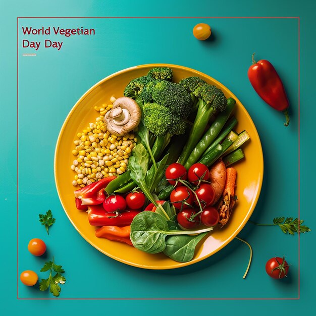 World Vegetarian Day promotional Instagram post