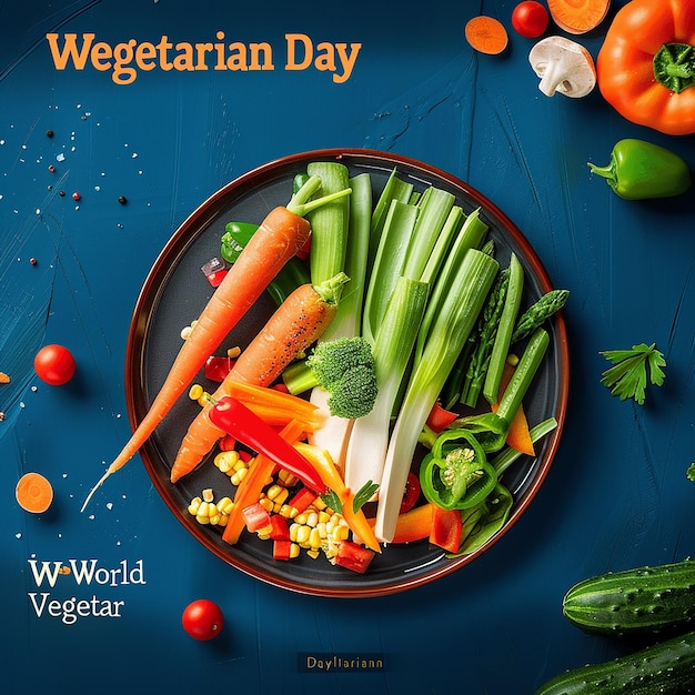 World Vegetarian Day promotional Instagram post