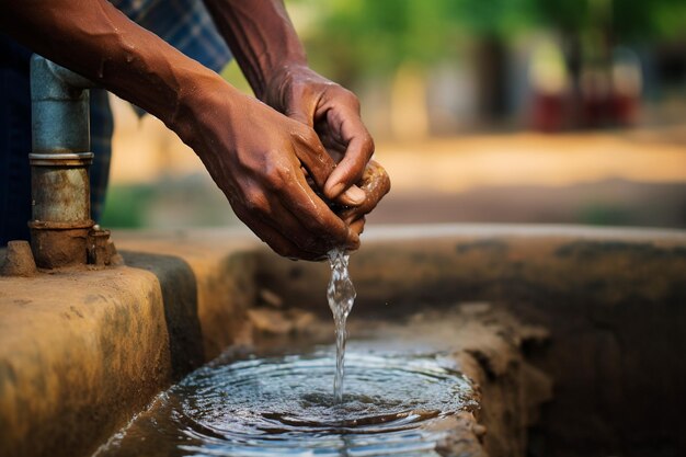 world water day background clean water globe world for environmental