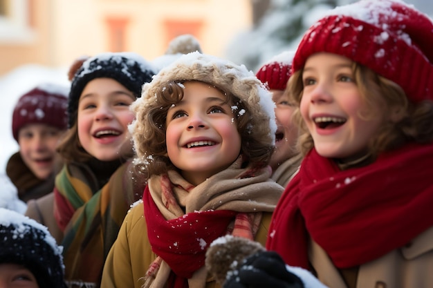 In a world where Christmas is forgotten a determined group of youngsters sets out to revive the spi