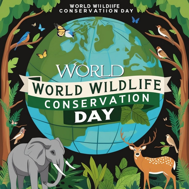 World Wildlife Conservation Day Banner Design Ideas