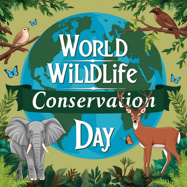 World Wildlife Conservation Day Banner Design Ideas