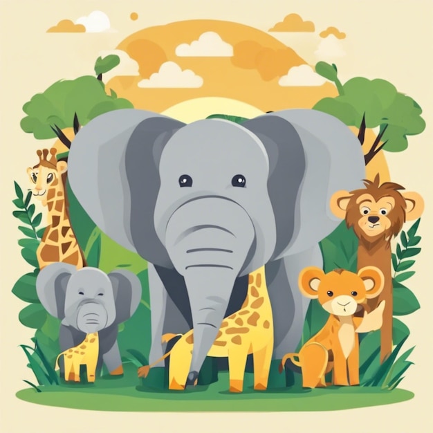 World Wildlife Day Illustration