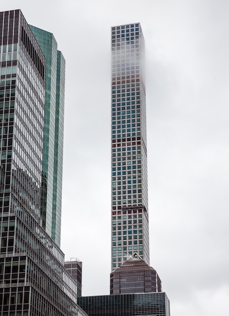 The worlds tallest residential skyscraper in Manhattan