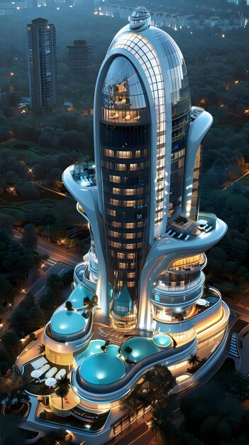 The worlds tallest twisting tower to be built in China