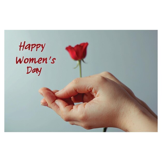 Worldwide Happy Womens Day banner illustration image