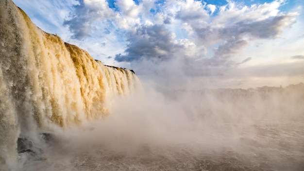 Worldwide known Iguassu falls