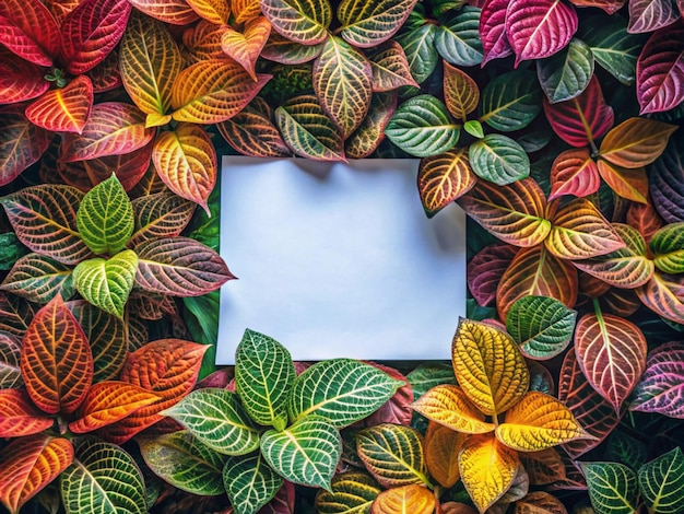 Photo a wreath with leaves that says autumn on it