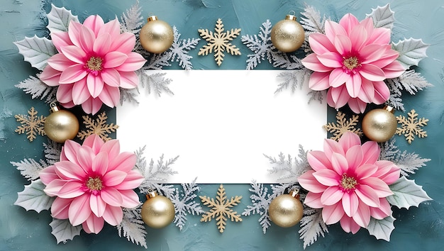 a wreath with snowflakes and a snowflake on it