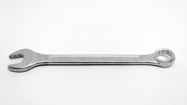 Wrench isolated on white background