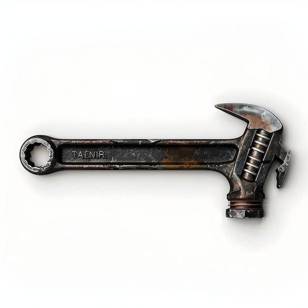 a wrench that sayss  on it