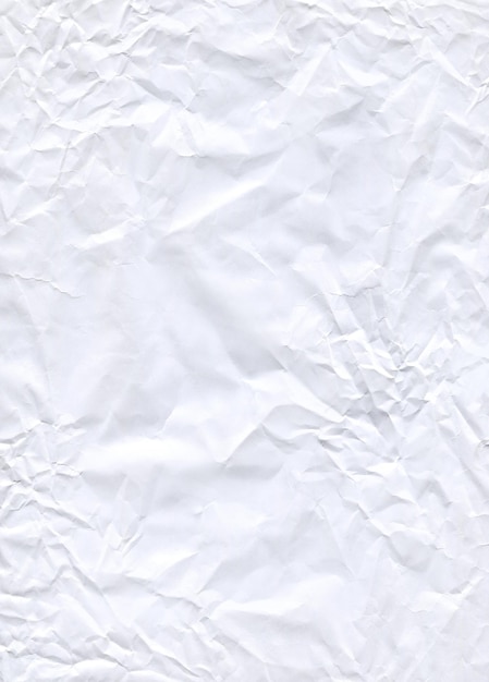 Wrinkled paper texture or background Texture of crumpled paper