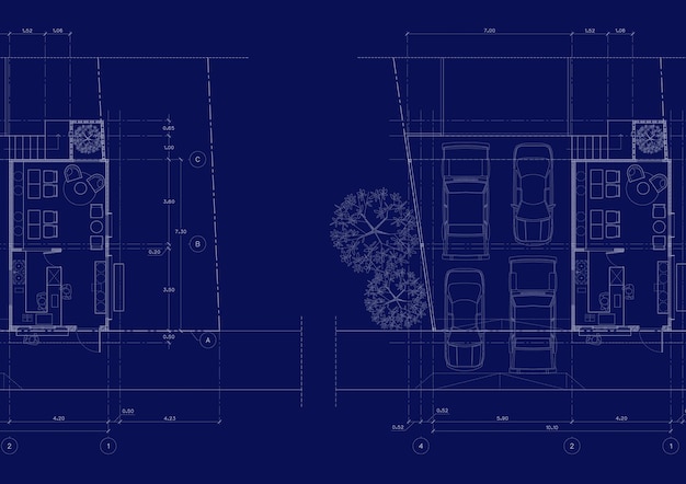 Write a blueprint architecture for building