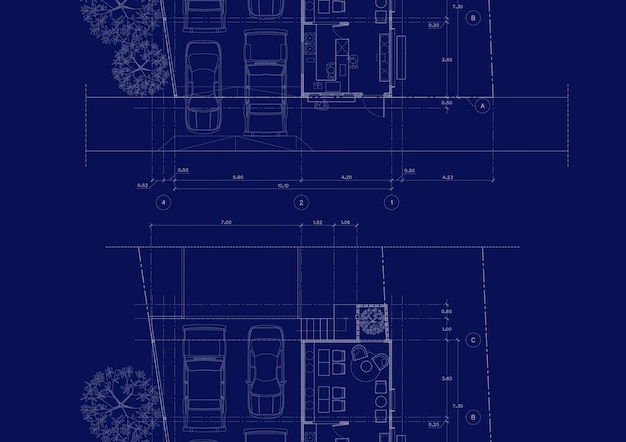 Write a blueprint architecture for building