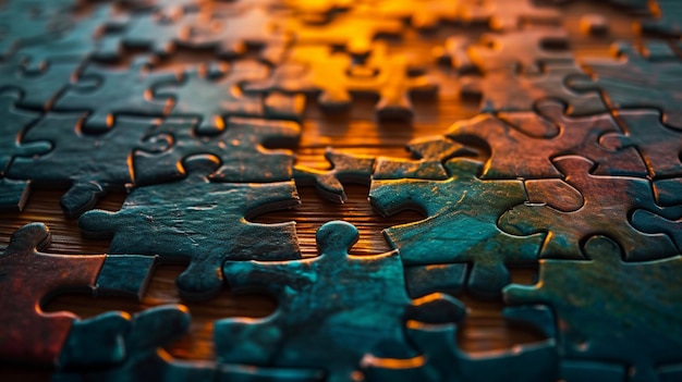 xAA photograph featuring a puzzle with missing pieces