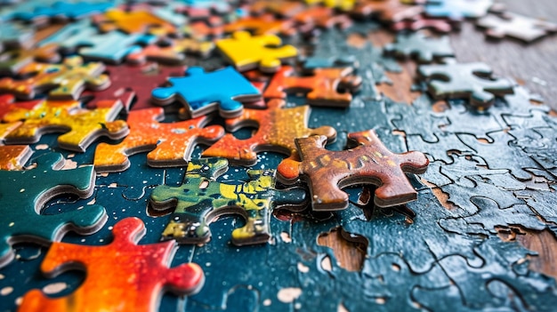 xAA photograph featuring a puzzle with missing pieces