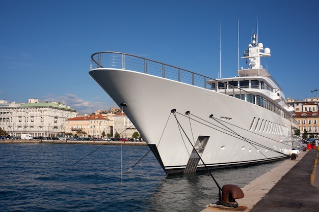 Yacht in Trieste