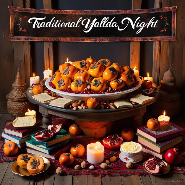 Yalda Night Background