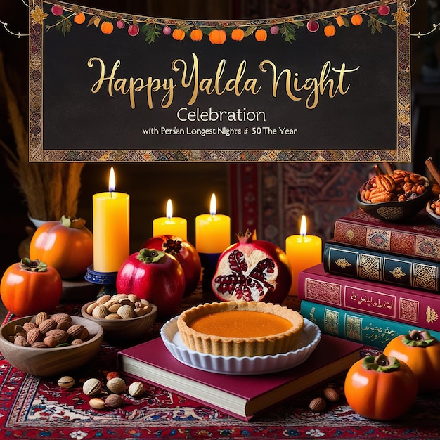 Yalda Night Background