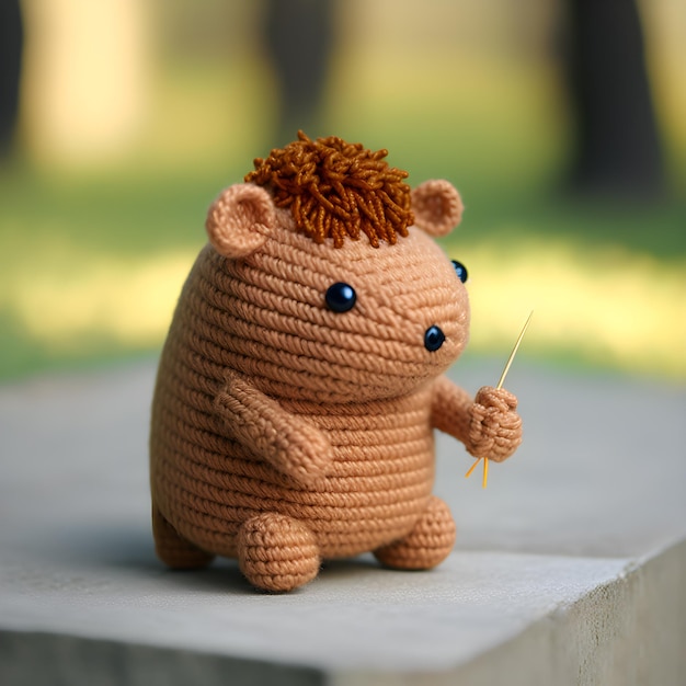 Yarn Amigurumi Capybara