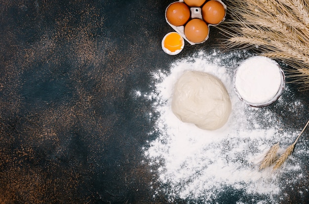 Yeast dough and ingredients