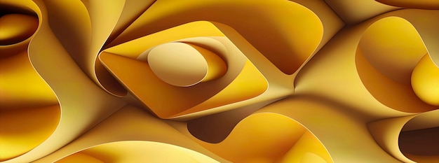 Yellow abstract wallpaper panoramic yellow background