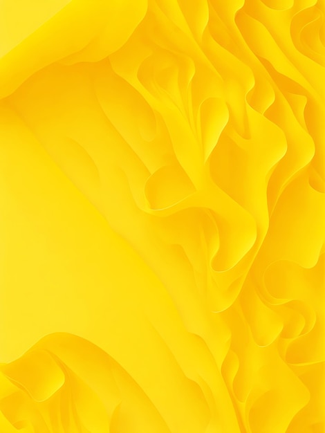 Yellow Background Smooth background yellow Generative Ai