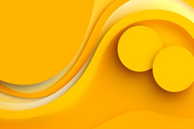 A yellow background with circles and the word gold on it